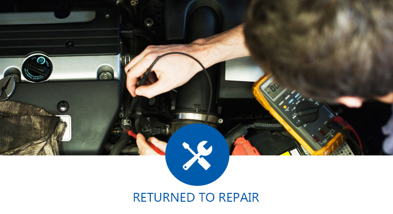 returned to repair