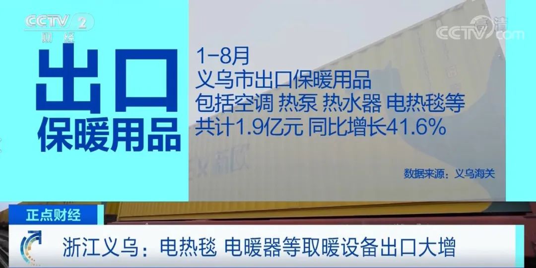 爆单！上热搜！中国取暖“神器”在欧洲卖爆了！客户纷纷加单！企业不得不提前订舱...
